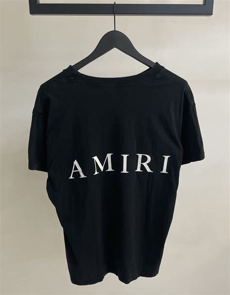 Men :: Amiri Logo-print cotton T-shirt - The Real Luxury