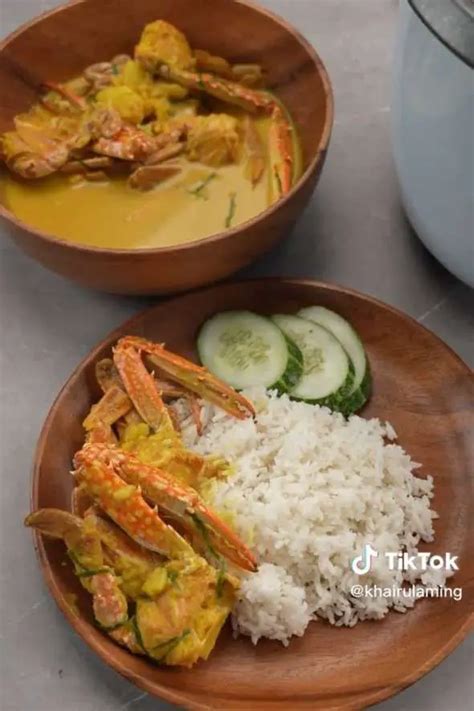 30 Hari 30 Resepi Khairul Aming Ketam Masak Lemak Cili Api Purple