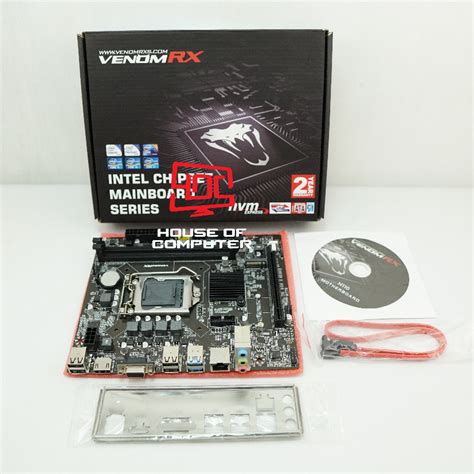 Jual Mainboard Venom Rx Intel H110 Lga Soket 1151 Mobo Intel Nvme