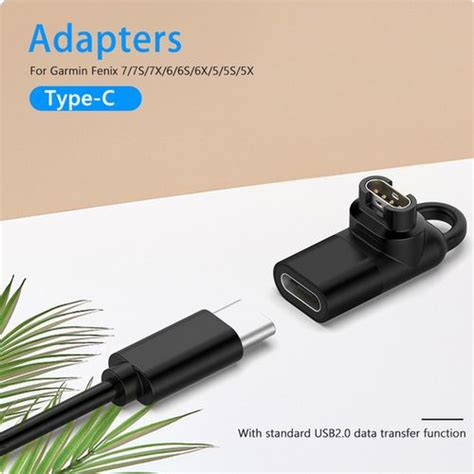 Cable Chargeur Pour Garmin Adaptateur De Chargement Type C Chargeur