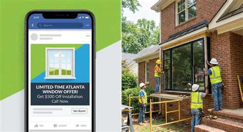 facebook ads case study   window installation company  atlanta