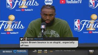 Jaylen Brown Postgame Interview Boston Celtics Dominate Golden State