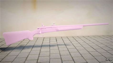 Pink Rifle For Gta San Andreas