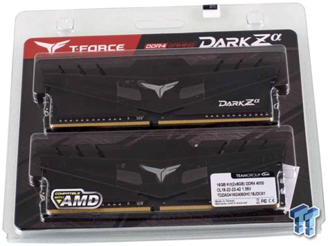 Team T Force Dark Z Alpha Ddr Gb Memory Kit Review