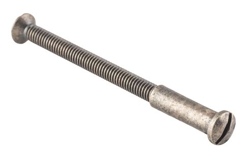 Tie Bolts Rumbled Nickel TradCo