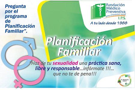 PLANIFICACION FAMILIAR Personal Care Facial Person