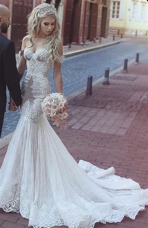 Elegant Wedding Dress For Fit Women Lace Mermaid Wedding Dress Dream