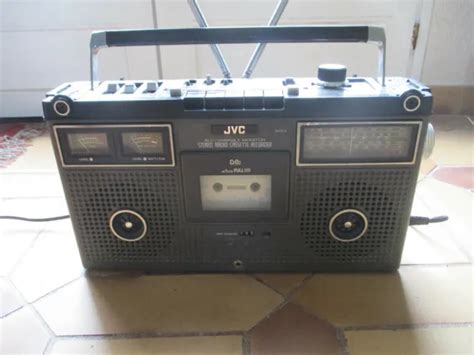 BOOMBOX GHETTOBLASTER Radio Cassette Jvc 9475 Ls Cassette To Restore