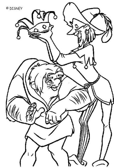 The Hunchback Of The Notre Dame Coloring Page Coloring Pages