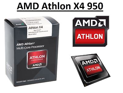 AMD Athlon X4 950 Quad Core Processor 3 5 3 8 GHz Socket AM4 65W