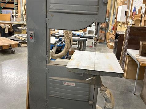 Machines Used Rockwell Delta 28 350 Vertical Bandsaw With 20