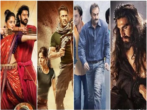 Bollywood All Time Top Grossers Box Office Collection Baahubali Kgf