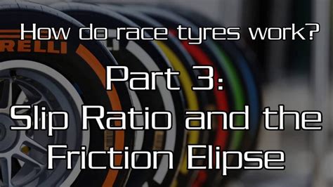 Tire Slip Ratio And The Friction Ellipse Explained Youtube