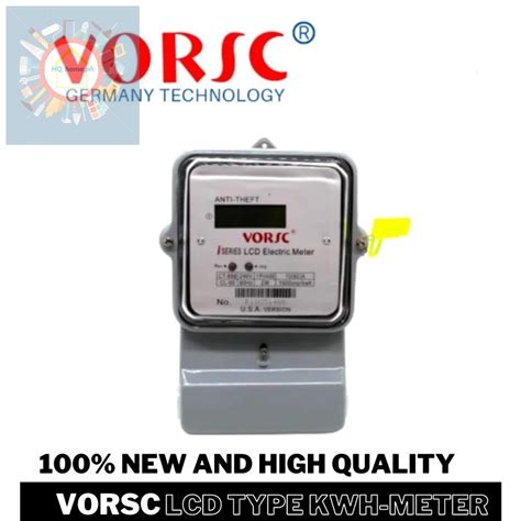 Vorsc Electric Submeter Lcd Anti Theft And Digital Glass Typetoshiba