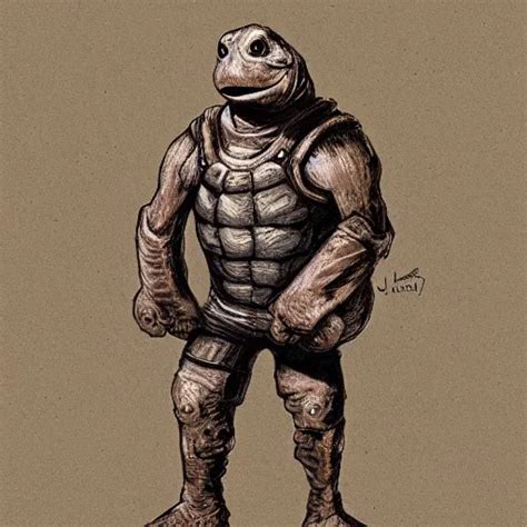 Anthropomorphic Turtle Hero By James Gurney Stable Diffusion Openart