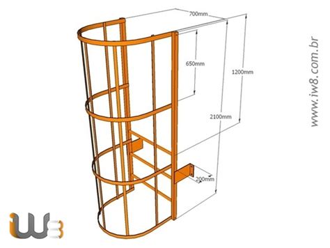 Escada Marinheiro Fabricada Sob Medida Conforme A Necessidade Da Obra