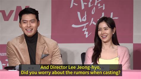 Eng Hyun Bin Son Ye Jin Talk About Their Chemistry In Crash Landing