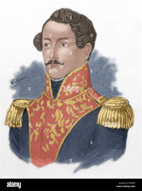 Francisco De Paula Santander 1792 1890 Colombian Military And