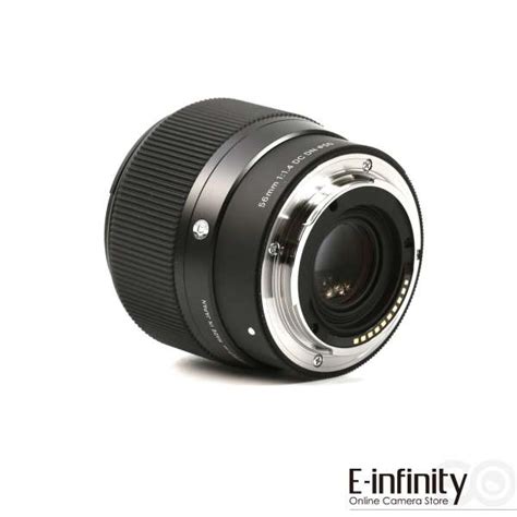 Buy Sigma 56mm F 1 4 Dc Dn Contemporary Lens For Sony E E Infinity