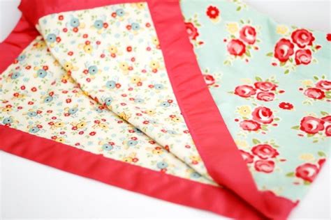 How To Sew Blanket Binding On A Flannel Baby Blanket Tutorial Baby