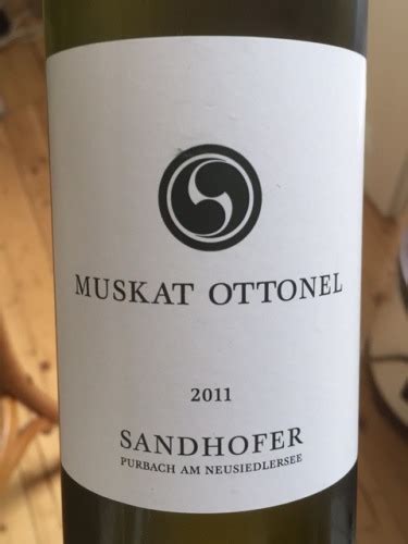 Sandhofer Muskat Ottonel Vivino US