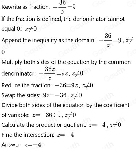 Solved A 36 Z 9 [math]