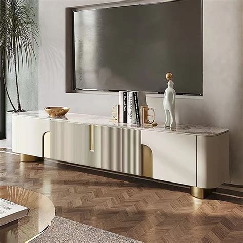 A Foshan Wholesale New Modern Luxury Tv Cabinet Marble Tv Stand