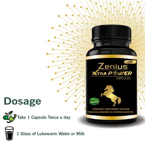 Zenius Xtra Power Capsule For Sexual Capsule For Men 60 Capsules Indic Brands