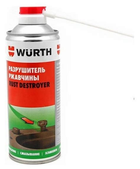 Wurth 0893110 преобразователь ржавчины 100 мл — купить по низкой цене ...
