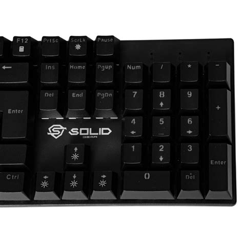 Teclado Gamer Mecânico Solid Adamantium