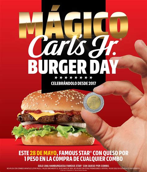 Carl S Jr Ofrecerá Hamburguesas A 1 Peso Agencia Brunch