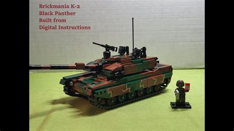 Brickmania K 2 Black Panther South Korean MBT Built From Digital