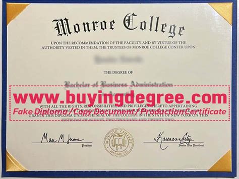 How Much Does It Cost To Create A Fake Monroe University Diploma Buy