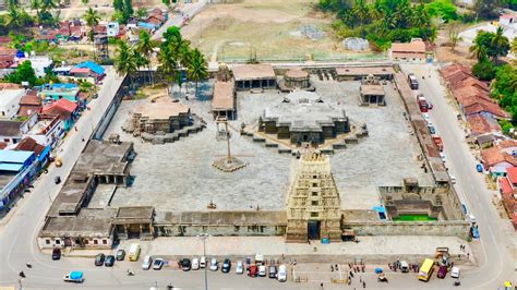 Belur Chennakeshava Temple Drone Video Tour YouTube