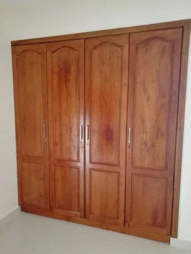 Standard Brown Bedroom Wooden Wardrobe At Rs 30000 Unit In