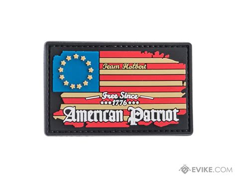 American Patriot Pvc Morale Patch Tactical Gearapparel