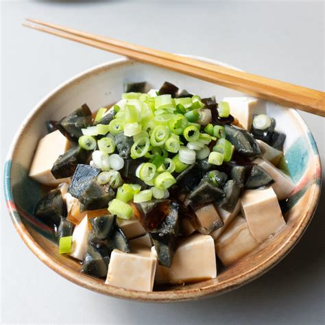 Century Egg and Tofu Onolicious Hawaiʻi