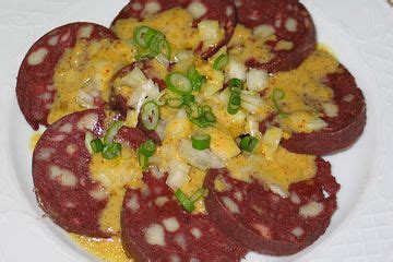 Blutwurst Carpaccio Von Dippser Chefkoch