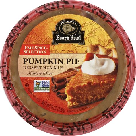 Boar S Head Dessert Hummus Pumpkin Pie 8 Oz Instacart