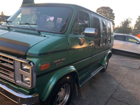 1991 Chevy G20 Shorty Conversion Van Classic Chevrolet G20 Van 1991 For Sale