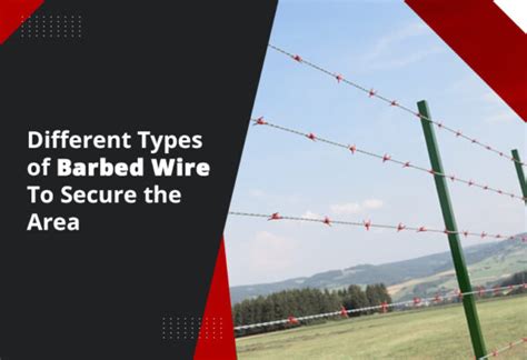 Different Types Of Barbed Wire To Secure The Area