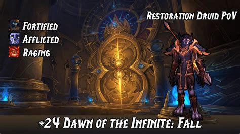 Dawn Of The Infinite Fall Df Season Restoration Druid Pov