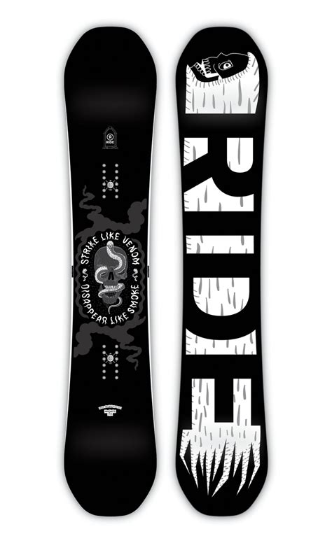 2019 Ride Machete Snowboard | Medium Flex Twin Snowboard