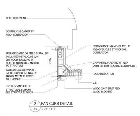 Free Cad Details Fan Curb Detail Cad Design Free Cad Blocks