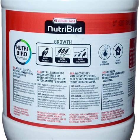 Versele Laga Nutribird A21 Hand Feeding Formula 800g 3kg