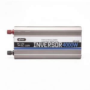 Inversor Conversor Veicular C Potencia 4000w 12v P 110v Kp 546a