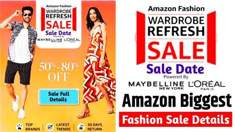 Amazon Wardrobe Refresh Sale Amazon Upcoming Sale On Amazon