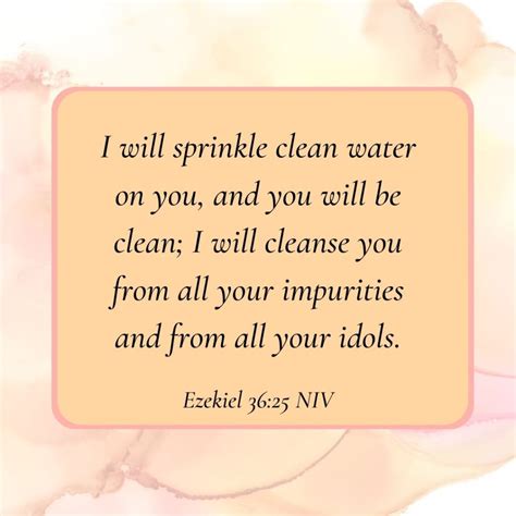 Bible Verses On Cleanliness