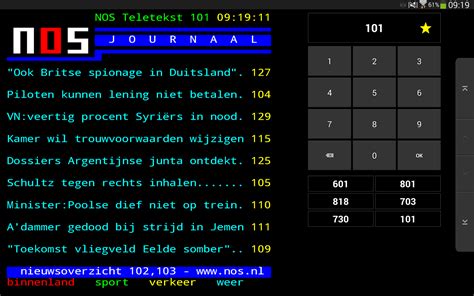 Hd Nieuws Nos App En Nos Teletekst Vernieuwd