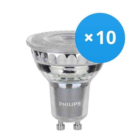 Lot 10x Philips Master Value Ledspot Gu10 Par16 6 2w 575lm 36d 940